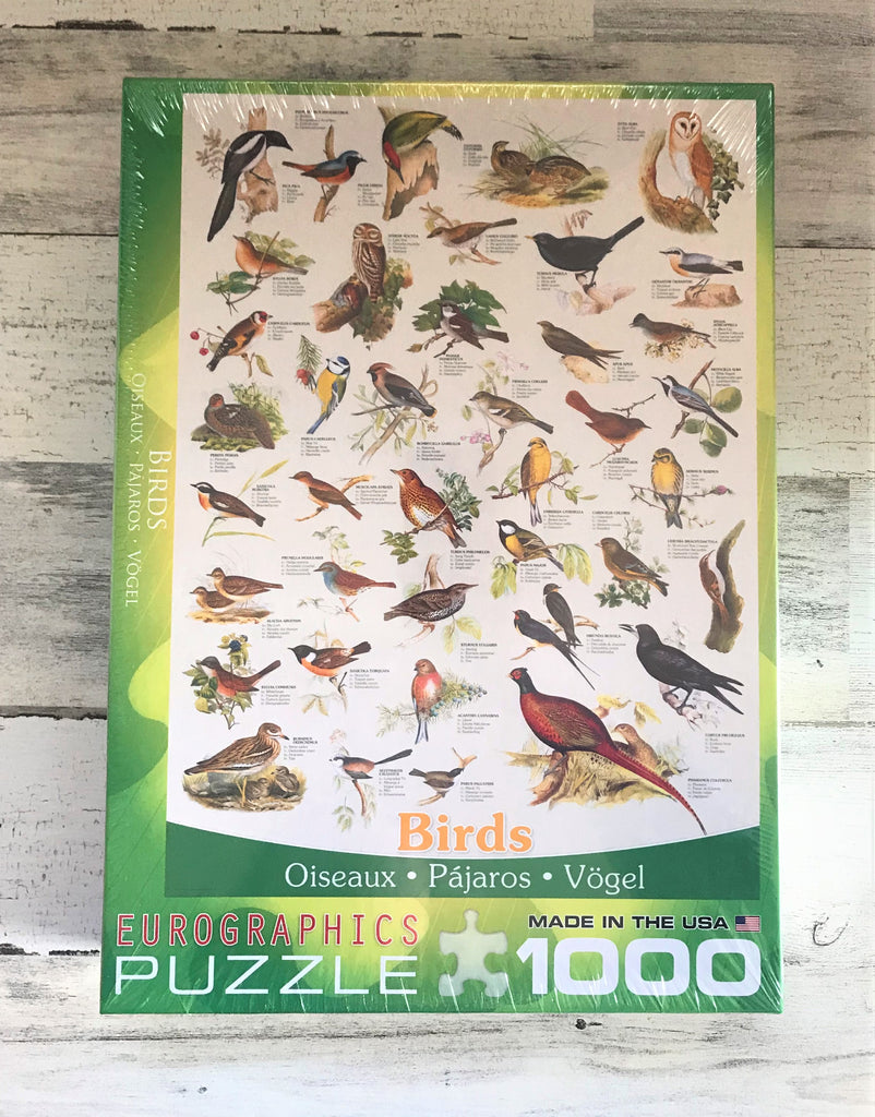 1,000PIECE BIRDTHEMED PUZZLEBOTH BEAUTIFUL AND INTERESTING (MADE I