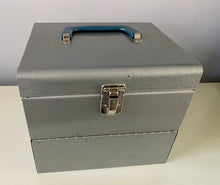 VINTAGE GRAY METAL SPECIALTY-FILE BOX (EXCELSIOR)