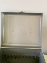 VINTAGE GRAY METAL SPECIALTY-FILE BOX (EXCELSIOR)