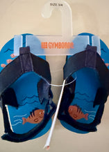 TEENSY-TINY, BLACK, SUPER CUTE FLIP-FLOPS FOR LITTLE ONES (SIZE 3-4)--GENDER-NEUTRAL