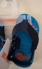 TEENSY-TINY, BLACK, SUPER CUTE FLIP-FLOPS FOR LITTLE ONES (SIZE 3-4)--GENDER-NEUTRAL