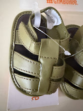 ITTY-BITTY, SIZE 1, SWEETY-SWEET, FISHERMAN'S BABY SANDALS--OLIVE-COLOR/GENDER-NEUTRAL