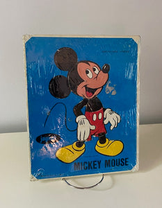 VINTAGE CHILDREN'S MICKEY MOUSE PUZZLE (MADE IN THE USA!)