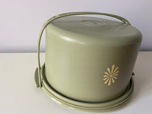 VINTAGE TUPPERWARE CAKE CARRIER (3-PIECE SET):  MADE IN THE USA!