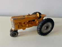 VINTAGE TOY TRACTOR--CHARMING GOLD-COLOR:  EXTRA CUTE!