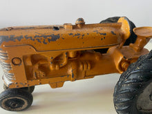 VINTAGE TOY TRACTOR--CHARMING GOLD-COLOR:  EXTRA CUTE!