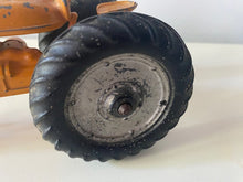 VINTAGE TOY TRACTOR--CHARMING GOLD-COLOR:  EXTRA CUTE!