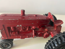 VINTAGE TOY TRACTOR--CLASSIC RED AND SO ADORABLE