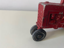 VINTAGE TOY TRACTOR--CLASSIC RED AND SO ADORABLE