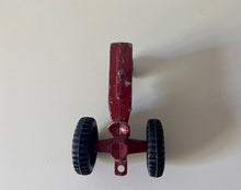 VINTAGE TOY TRACTOR--CLASSIC RED AND SO ADORABLE