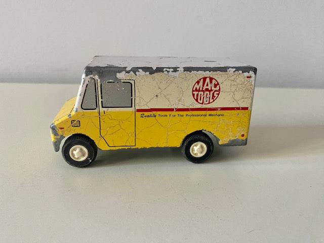 VINTAGE MAC TOOLS DIE-CAST METAL TOY VAN--VERY, VERY RARE (HIGHLY-COLLECTIBLE!):  MADE IN THE USA!