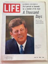 VINTAGE "LIFE" MAGAZINE JULY 16, 1965 JFK COVER (UNPUBLISHED PHOTO FROM 1959)