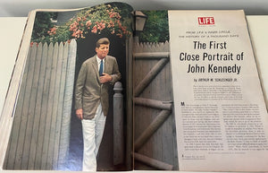 VINTAGE "LIFE" MAGAZINE JULY 16, 1965 JFK COVER (UNPUBLISHED PHOTO FROM 1959)