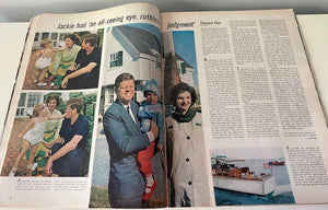 VINTAGE "LIFE" MAGAZINE JULY 16, 1965 JFK COVER (UNPUBLISHED PHOTO FROM 1959)