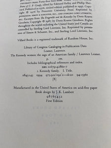 THE KENNEDY WOMEN, THE SAGA OF AN AMERICAN FAMILY FIRST EDITION 1994 HARDBACK BOOK