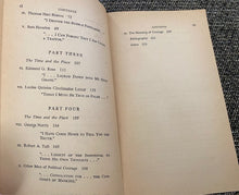 PROFILES IN COURAGE VINTAGE PAPERBACK BOOK BY JOHN F. KENNEDY/THE MEMORIAL EDITION (FIRST PERENNIAL LIBRARY EDITION/1964)