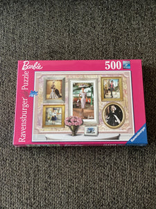 500-PIECE BARBIE IN PARIS PHOTOGRAPHS PUZZLE