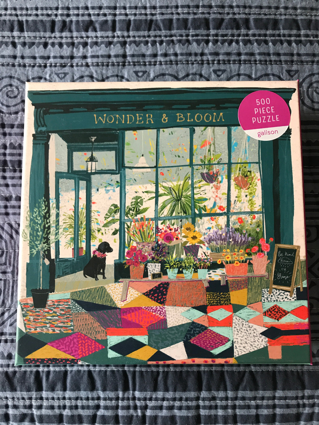 500-PIECE WELCOME TO THE FLOWER SHOP FRESH AND MODERN PUZZLE (COLORFUL AND SO CHARMING)