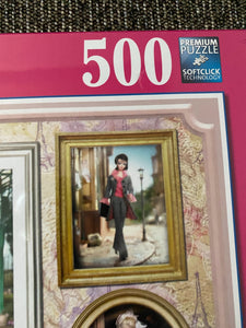 500-PIECE BARBIE IN PARIS PHOTOGRAPHS PUZZLE