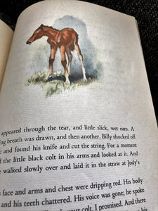 "THE RED PONY" FIRST EDITION (VINTAGE 1945 HARDBACK IN AMAZING CONDITION)