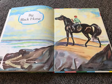 VINTAGE 1953 HARDBACK CHILDREN'S BOOK, "BIG BLACK HORSE, THE STORY OF A BOY'S LOVE FOR A HORSE" BY WALTER FARLEY (AUTHOR OF "THE BLACK STALLION")