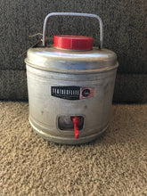 VINTAGE 1950S FEATHERFLITE POLORON THERMOS ALUMINUM WATER JUG