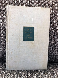 RARE! "THE WORKS OF PLATO" (VINTAGE 1928 HARDCOVER/AS IS)