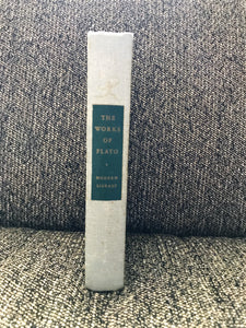 RARE! "THE WORKS OF PLATO" (VINTAGE 1928 HARDCOVER/AS IS)