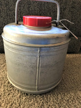 VINTAGE 1950S FEATHERFLITE POLORON THERMOS ALUMINUM WATER JUG