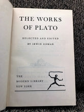 RARE! "THE WORKS OF PLATO" (VINTAGE 1928 HARDCOVER/AS IS)