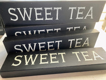 TIME FOR SOME "SWEET TEA" GORGEOUS, BLACK/IVORY WOOD WALL DECOR