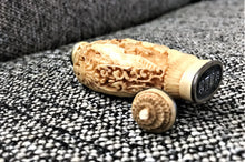 INTRICATELY-CARVED, TEENY-TINY CHINESE SNUFF BOTTLE