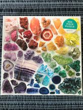 500-PIECE PUZZLE--A RAINBOW-Y ARRANGEMENT OF GORGEOUS CRYSTALS