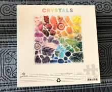 500-PIECE PUZZLE--A RAINBOW-Y ARRANGEMENT OF GORGEOUS CRYSTALS