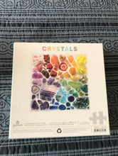 500-PIECE PUZZLE--A RAINBOW-Y ARRANGEMENT OF GORGEOUS CRYSTALS