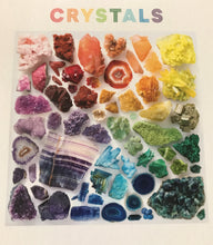 500-PIECE PUZZLE--A RAINBOW-Y ARRANGEMENT OF GORGEOUS CRYSTALS