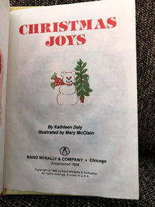 CUTE-CUTE-CUTE "CHRISTMAS JOYS" (VINTAGE 1980 PAPERBOARD CLASSIC)
