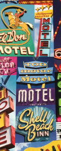 500-PIECE PUZZLE VACANCY? OR NO VACANCY? COOL-LOOKING VINTAGE MOTEL SIGNS