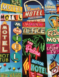 500-PIECE PUZZLE VACANCY? OR NO VACANCY? COOL-LOOKING VINTAGE MOTEL SIGNS