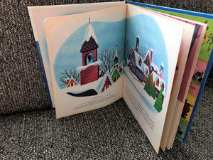 "THE LITTLEST SNOWMAN" (VINTAGE 1974 WONDER BOOKS)