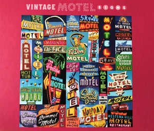 500-PIECE PUZZLE VACANCY? OR NO VACANCY? COOL-LOOKING VINTAGE MOTEL SIGNS