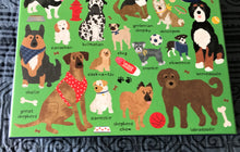 500-PIECE SO MANY DOGGIE BREEDS! FRESH AND MODERN, FUN PUZZLE