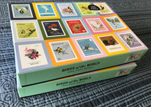 1,000-PIECE INTERNATIONAL BIRD STAMPS PUZZLE--SO PRETTY!