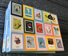 1,000-PIECE INTERNATIONAL BIRD STAMPS PUZZLE--SO PRETTY!