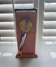 MID-CENTURY ICE-O-MAT:  VERY RARE, VERY SPECIAL VINTAGE PINK ICE CRUSHER--SO CHARMING