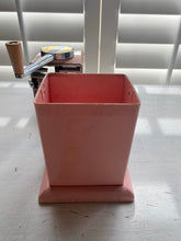 MID-CENTURY ICE-O-MAT:  VERY RARE, VERY SPECIAL VINTAGE PINK ICE CRUSHER--SO CHARMING