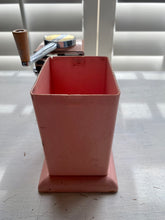 MID-CENTURY ICE-O-MAT:  VERY RARE, VERY SPECIAL VINTAGE PINK ICE CRUSHER--SO CHARMING
