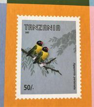 1,000-PIECE INTERNATIONAL BIRD STAMPS PUZZLE--SO PRETTY!