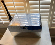 MID-CENTURY "BEAUTY BOX/BY LINCOLN" VINTAGE, ALL-CHROME BREAD BOX (1950S-ERA)--SO SPECIAL! SO RARE! VINTAGE