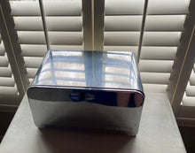 MID-CENTURY "BEAUTY BOX/BY LINCOLN" VINTAGE, ALL-CHROME BREAD BOX (1950S-ERA)--SO SPECIAL! SO RARE! VINTAGE